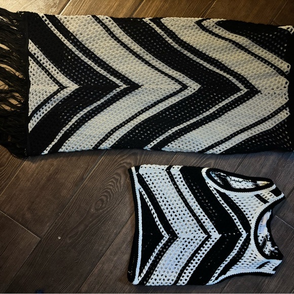 Crochet Skirt and Top Set - Picture 1 of 5